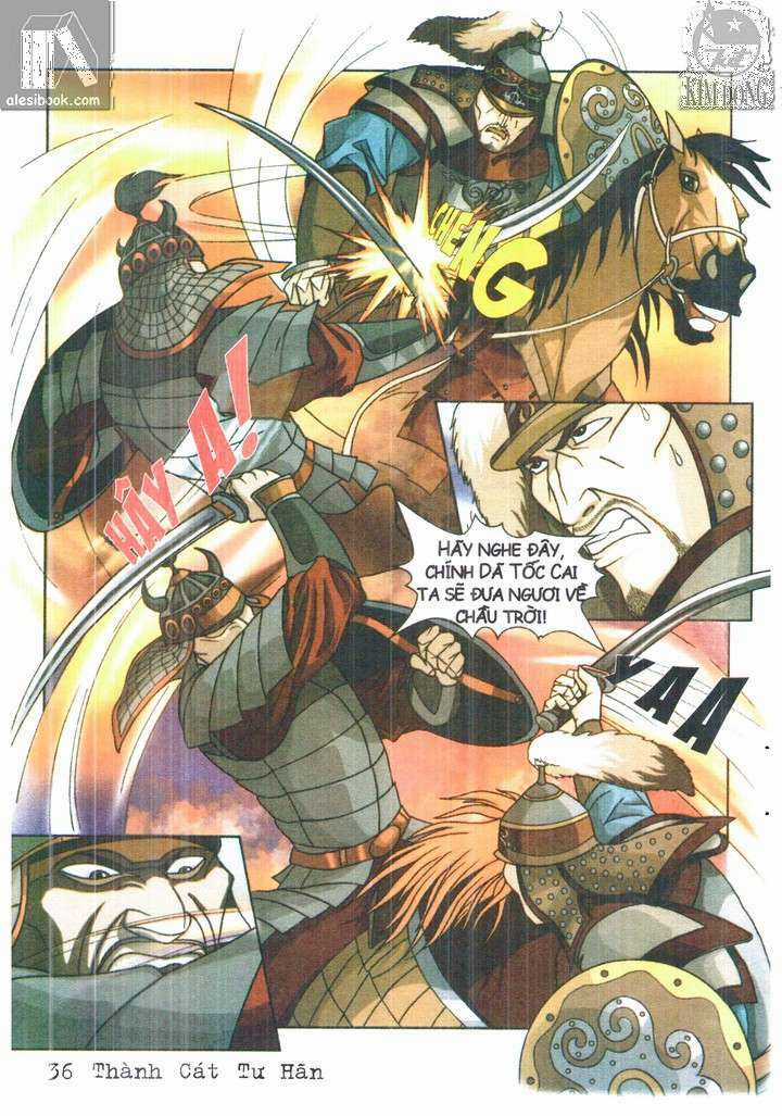 Thành Cát Tư Hãn Chapter 2 trang 9