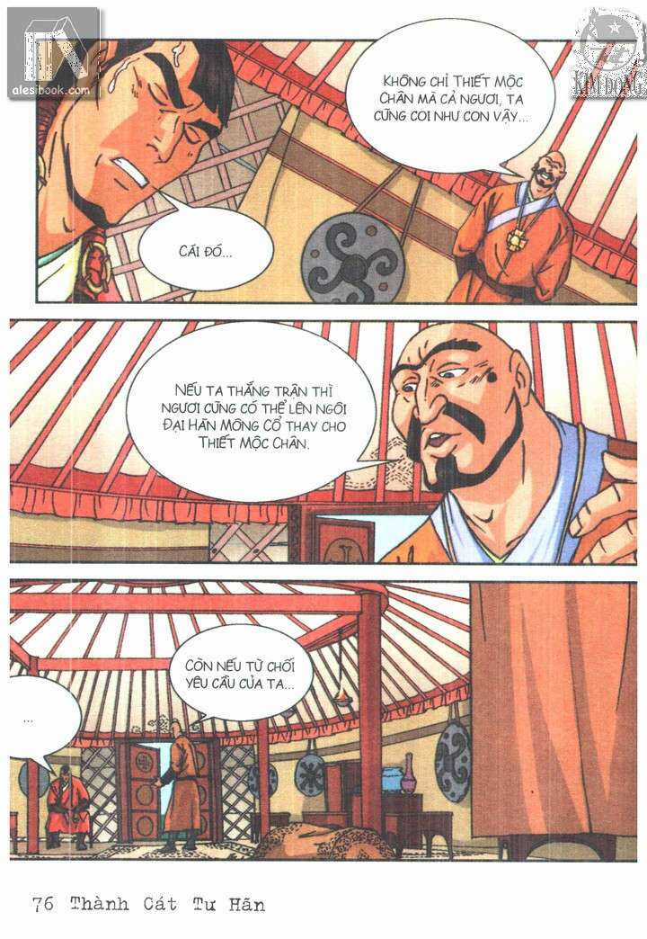Thành Cát Tư Hãn Chapter 50 trang 15