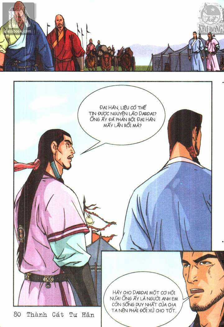 Thành Cát Tư Hãn Chapter 50 trang 19