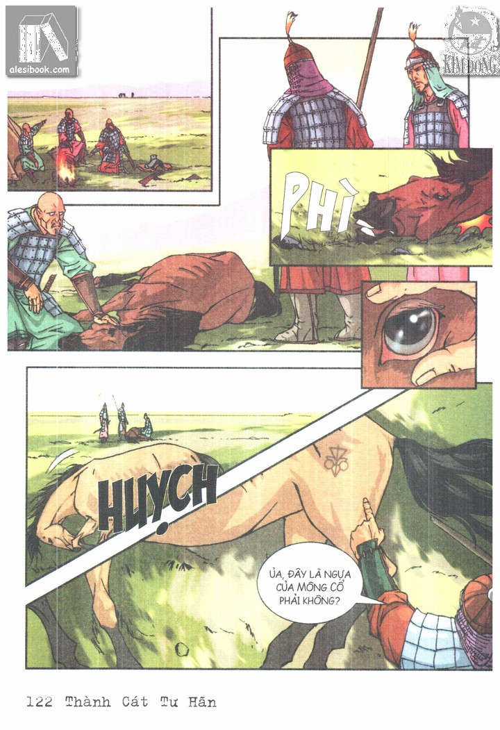 Thành Cát Tư Hãn Chapter 52 trang 18