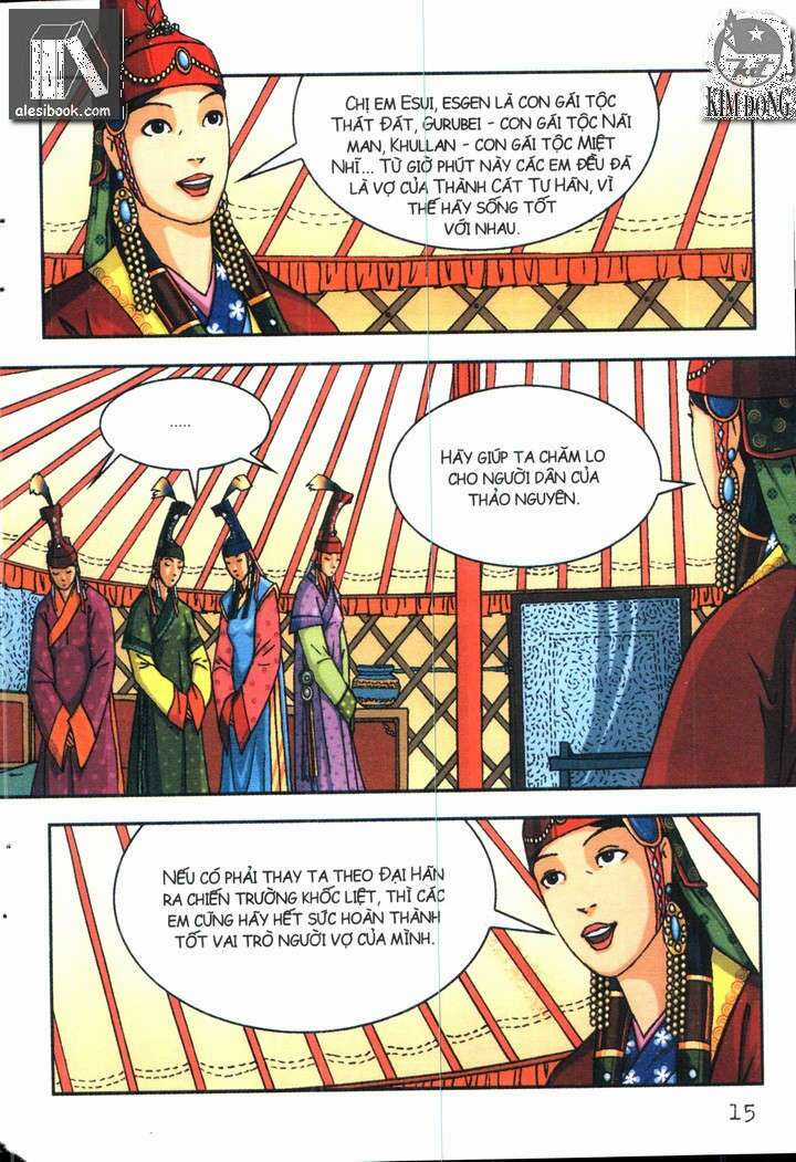 Thành Cát Tư Hãn Chapter 55 trang 13