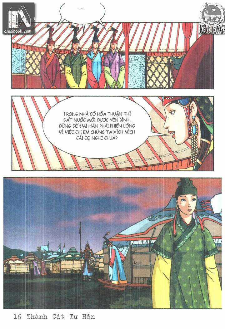 Thành Cát Tư Hãn Chapter 55 trang 14