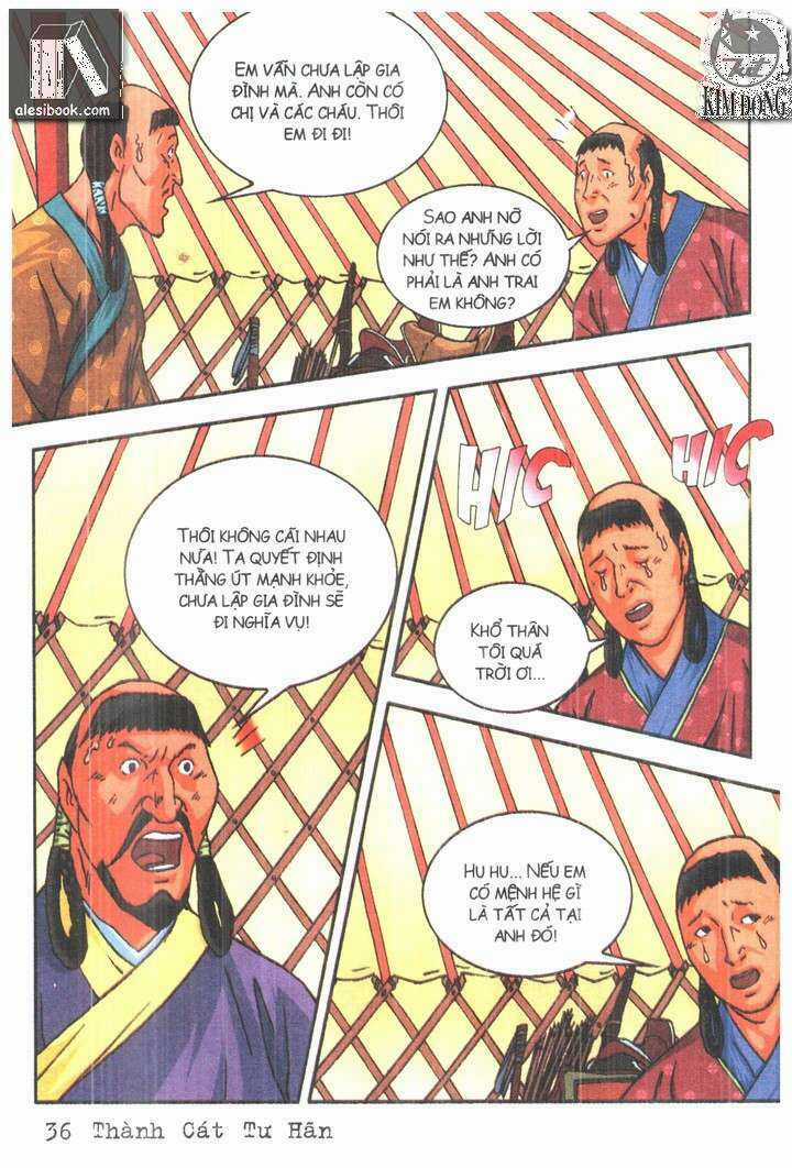 Thành Cát Tư Hãn Chapter 56 trang 15