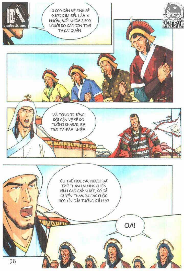 Thành Cát Tư Hãn Chapter 56 trang 17