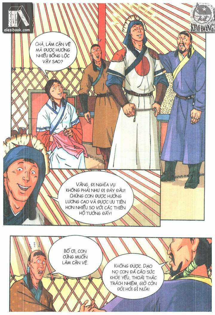 Thành Cát Tư Hãn Chapter 56 trang 19