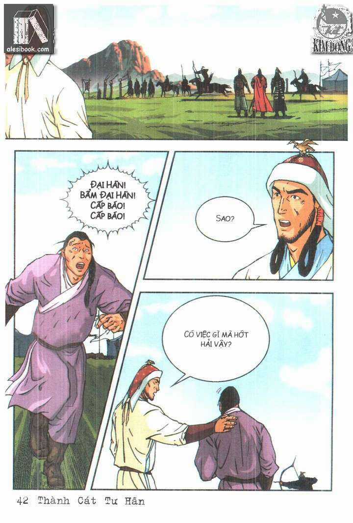 Thành Cát Tư Hãn Chapter 56 trang 21
