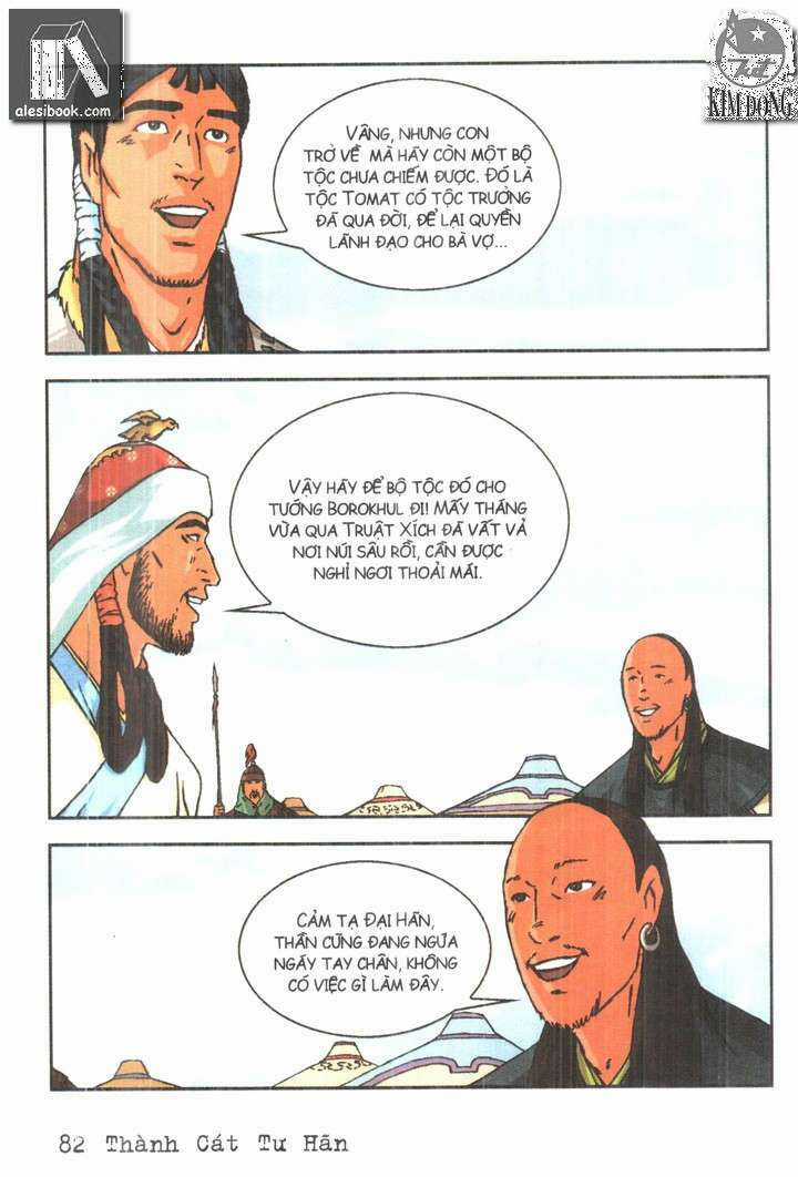 Thành Cát Tư Hãn Chapter 58 trang 15