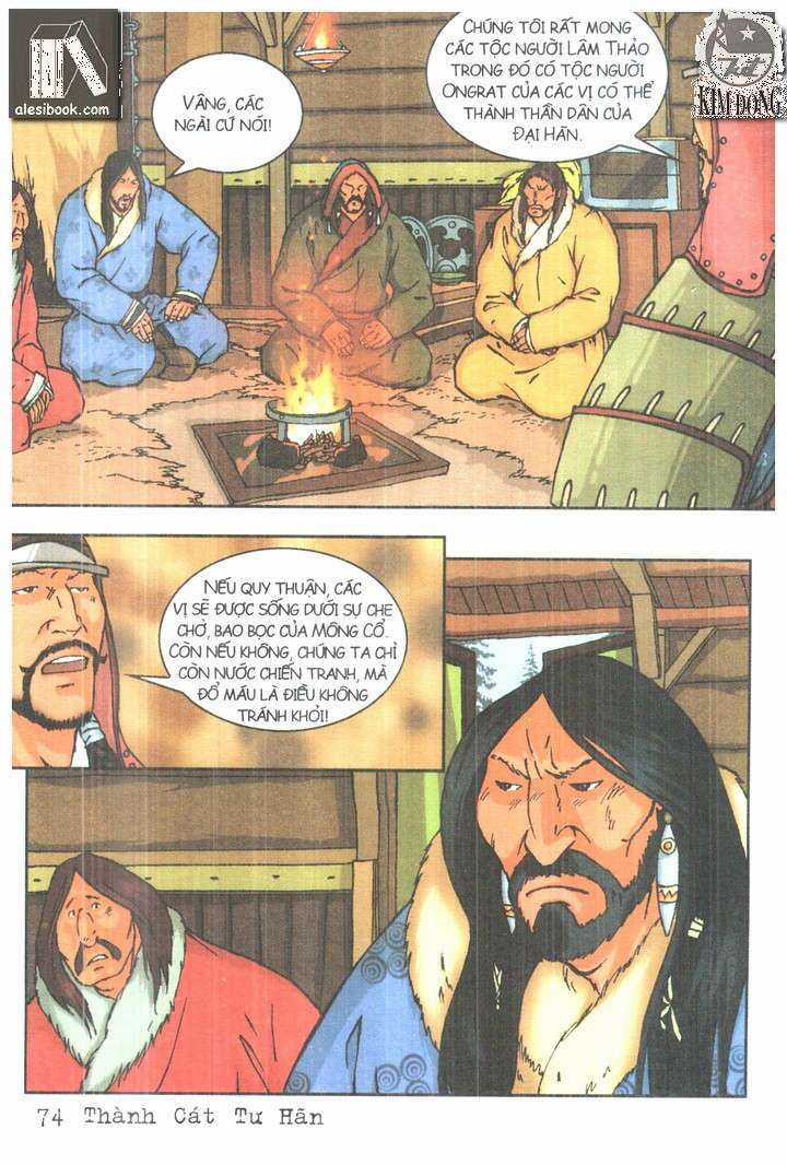 Thành Cát Tư Hãn Chapter 58 trang 7