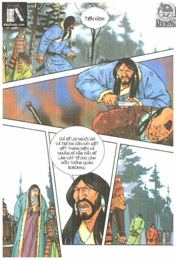 Thành Cát Tư Hãn Chapter 59 trang 9