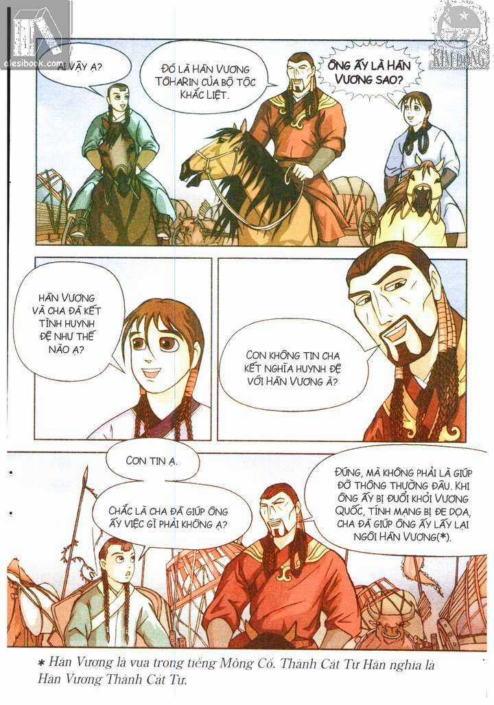 Thành Cát Tư Hãn Chapter 6 trang 14