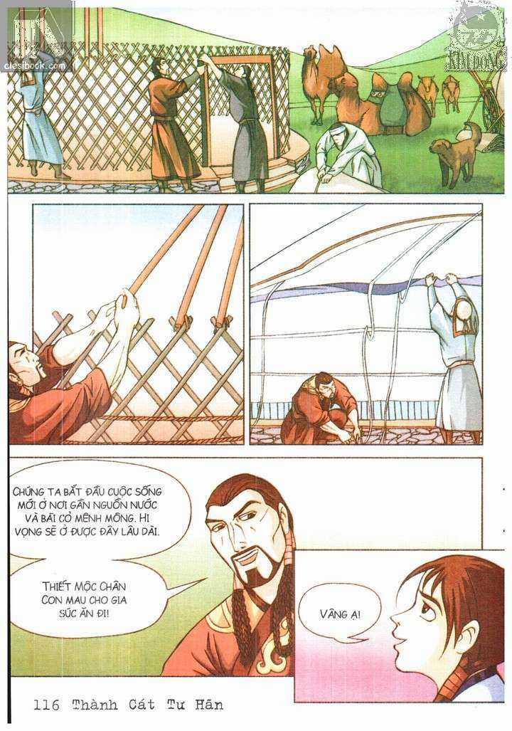 Thành Cát Tư Hãn Chapter 6 trang 17