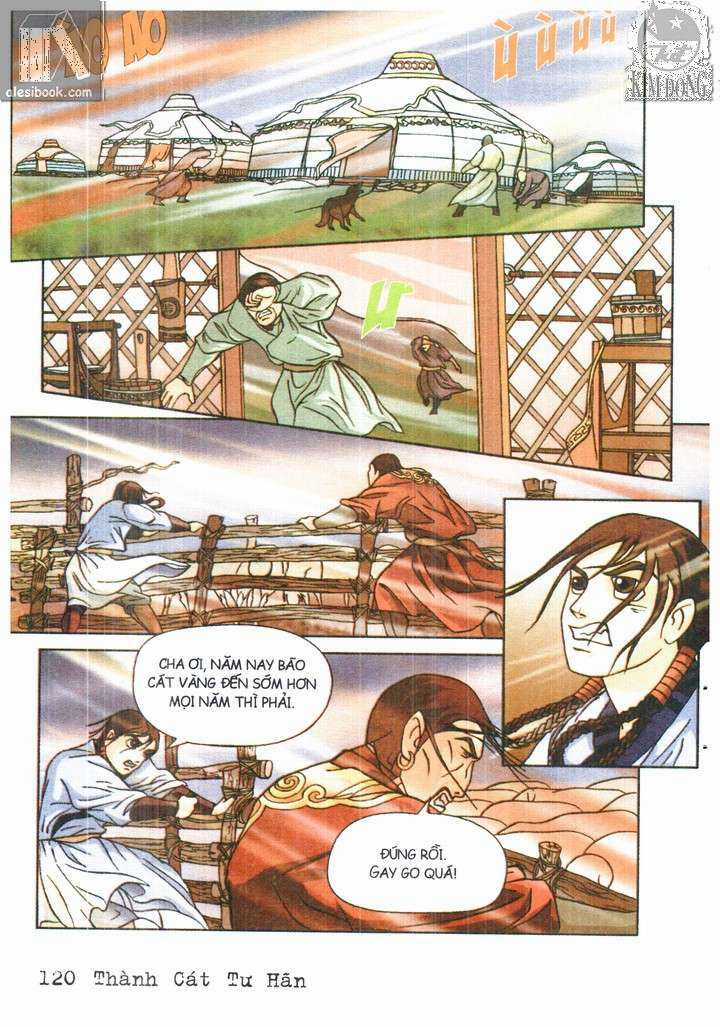 Thành Cát Tư Hãn Chapter 6 trang 21