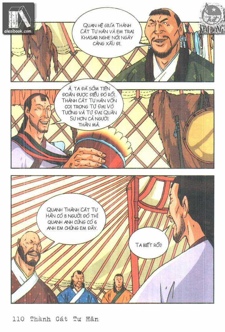 Thành Cát Tư Hãn Chapter 60 trang 9
