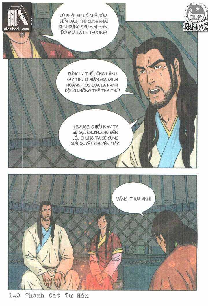 Thành Cát Tư Hãn Chapter 61 trang 19