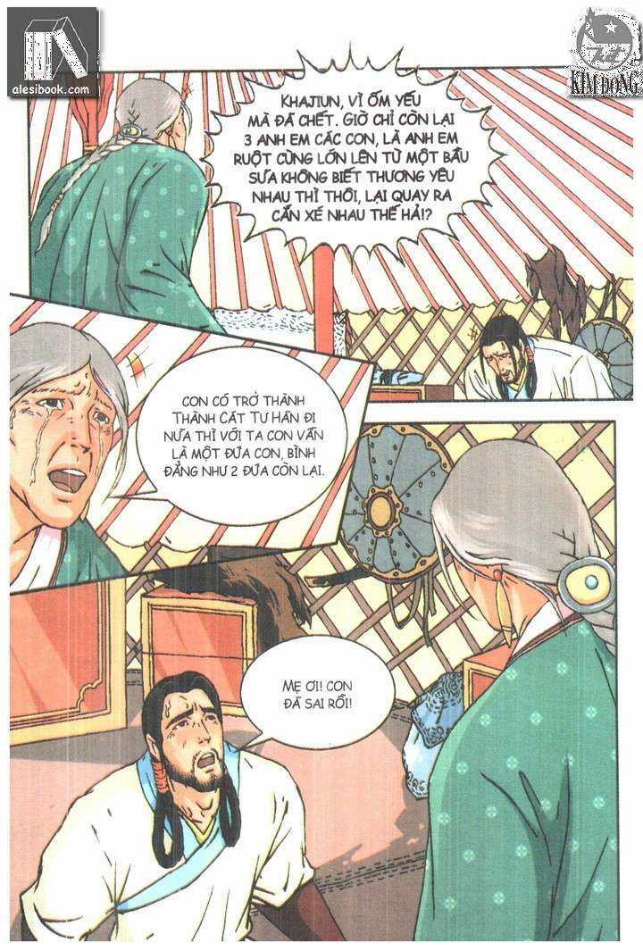 Thành Cát Tư Hãn Chapter 61 trang 9