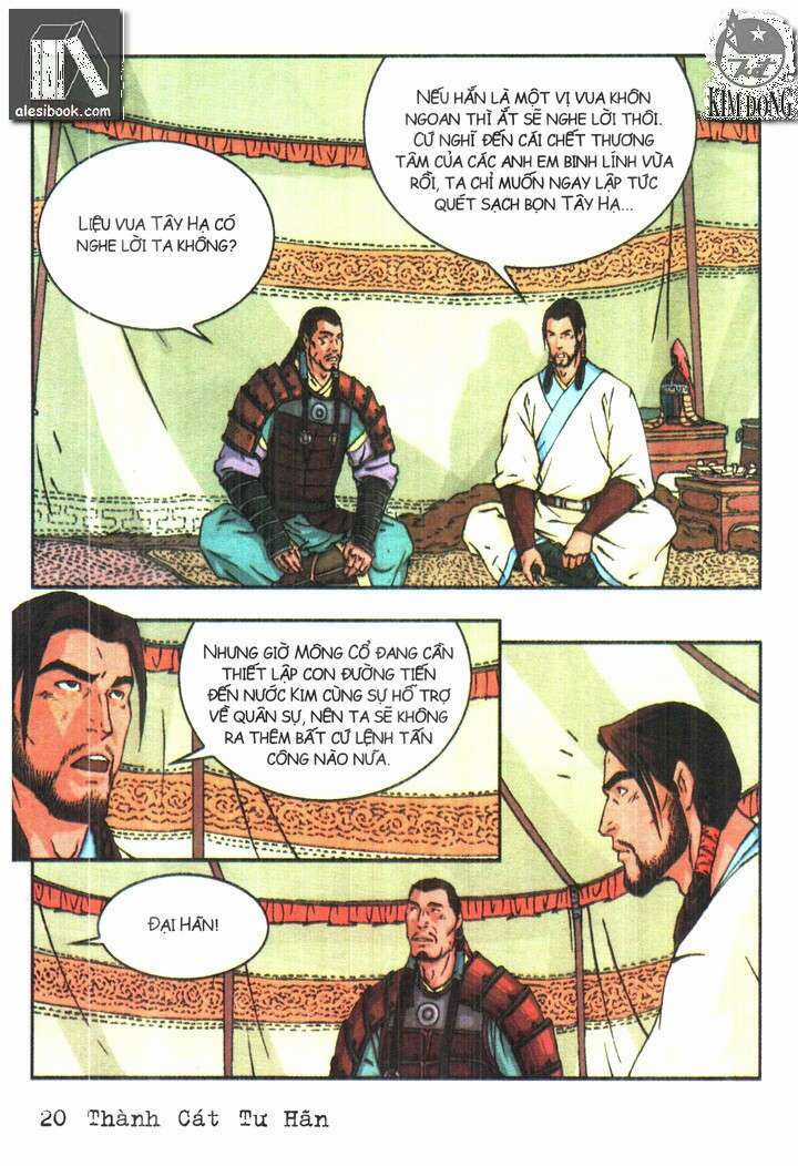 Thành Cát Tư Hãn Chapter 64 trang 15