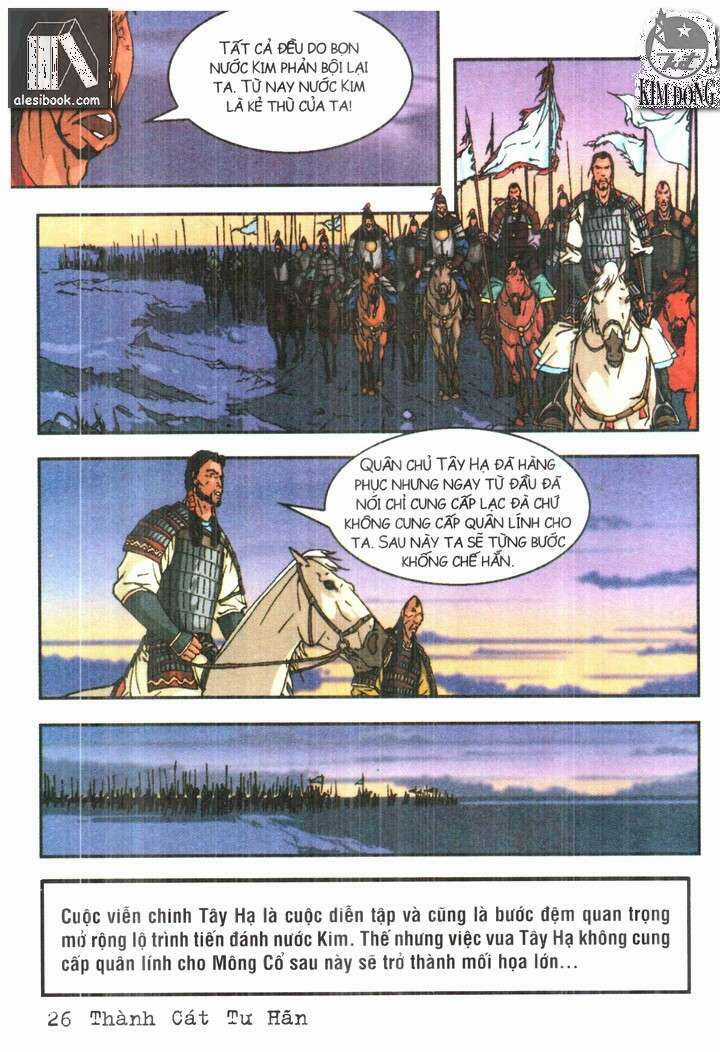 Thành Cát Tư Hãn Chapter 64 trang 21