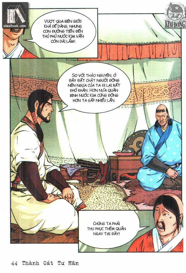 Thành Cát Tư Hãn Chapter 65 trang 17