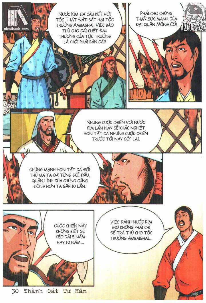 Thành Cát Tư Hãn Chapter 65 trang 3