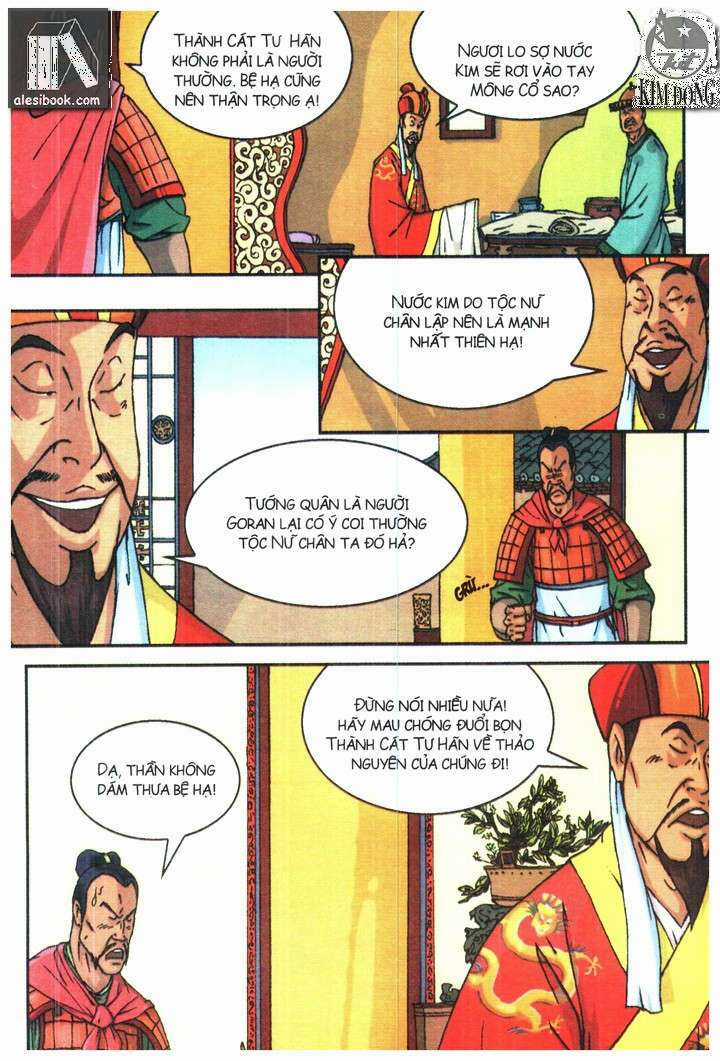 Thành Cát Tư Hãn Chapter 66 trang 16