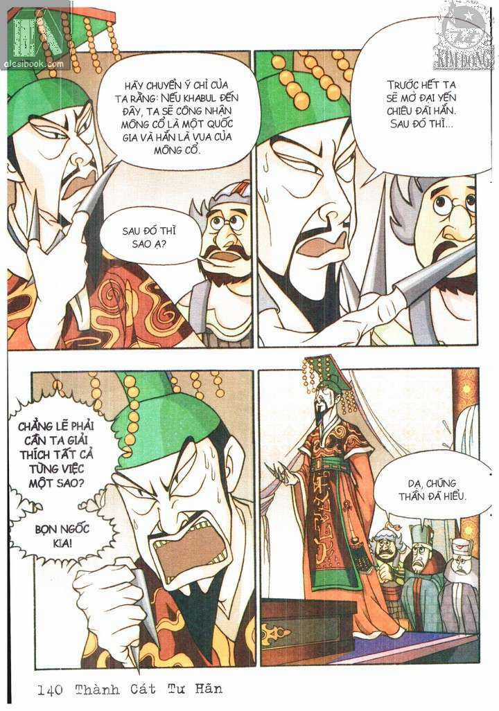 Thành Cát Tư Hãn Chapter 7 trang 17
