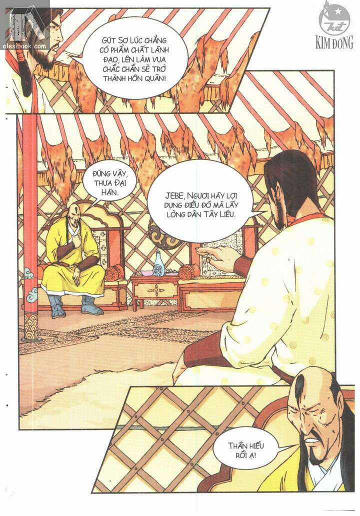 Thành Cát Tư Hãn Chapter 72 trang 10