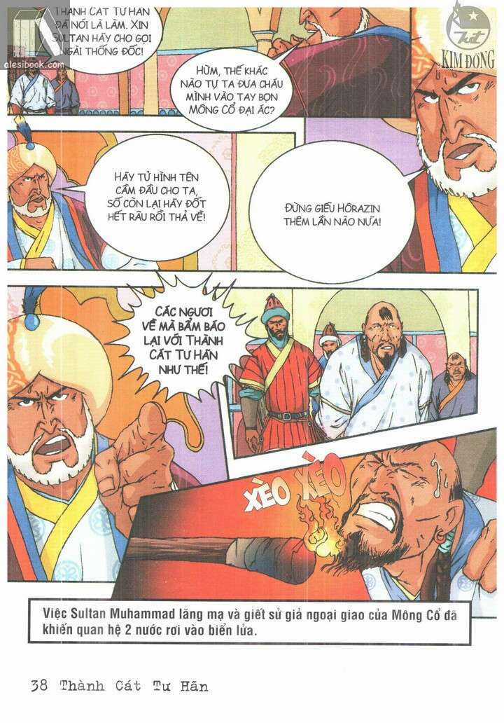 Thành Cát Tư Hãn Chapter 73 trang 17