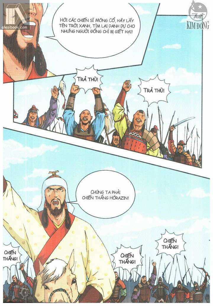 Thành Cát Tư Hãn Chapter 73 trang 21