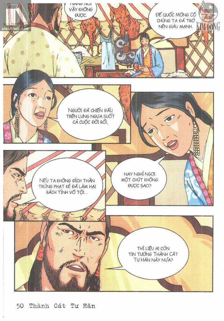 Thành Cát Tư Hãn Chapter 74 trang 7