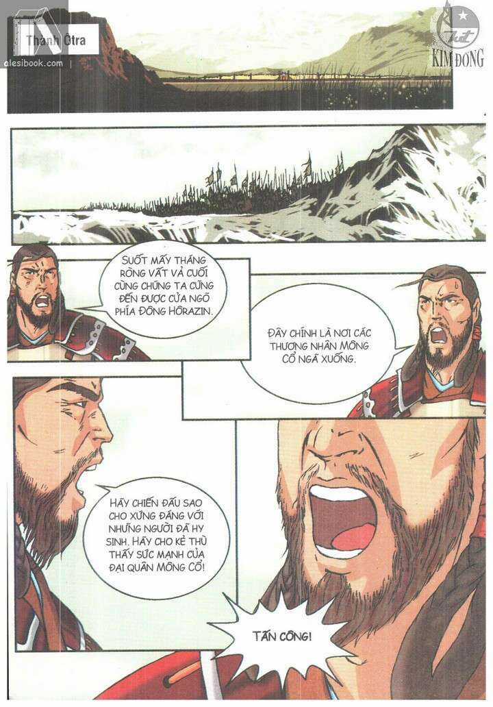 Thành Cát Tư Hãn Chapter 76 trang 15