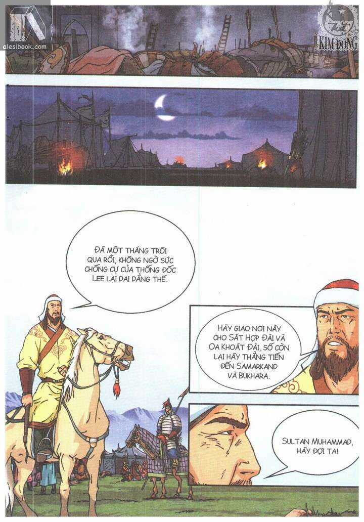 Thành Cát Tư Hãn Chapter 76 trang 18