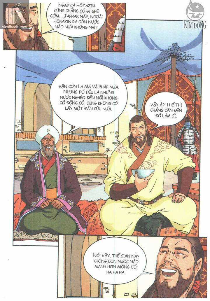 Thành Cát Tư Hãn Chapter 77 trang 16