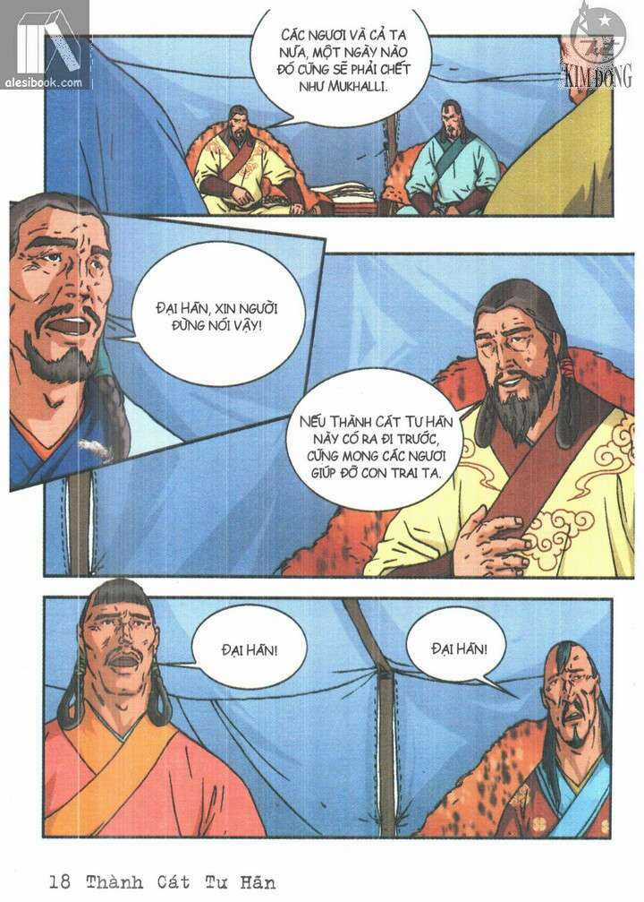 Thành Cát Tư Hãn Chapter 80 trang 16