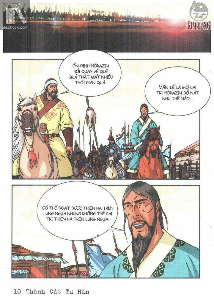 Thành Cát Tư Hãn Chapter 80 trang 8