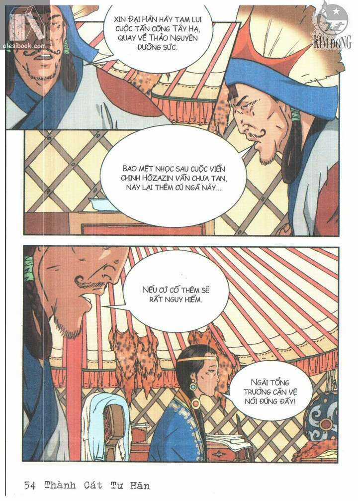Thành Cát Tư Hãn Chapter 82 trang 17