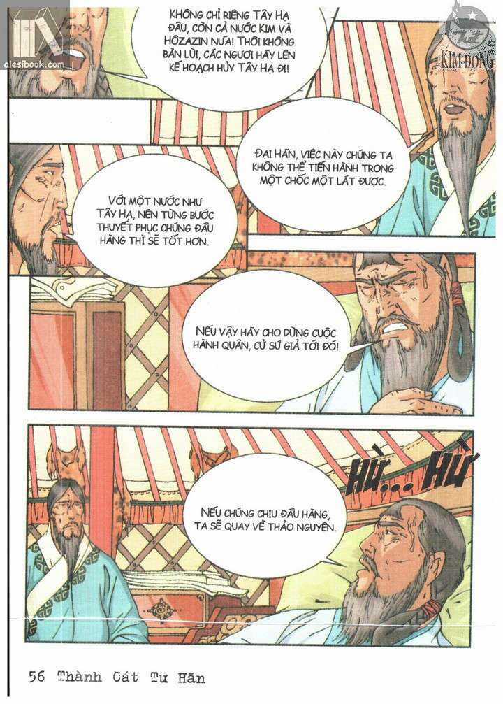 Thành Cát Tư Hãn Chapter 82 trang 19