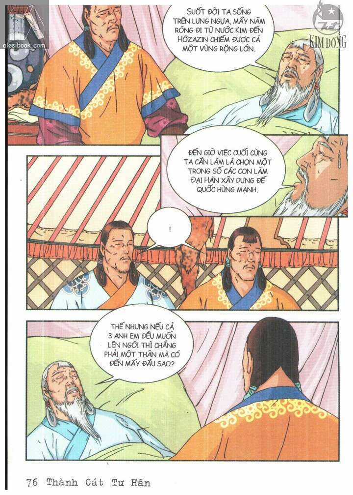 Thành Cát Tư Hãn Chapter 84 trang 11