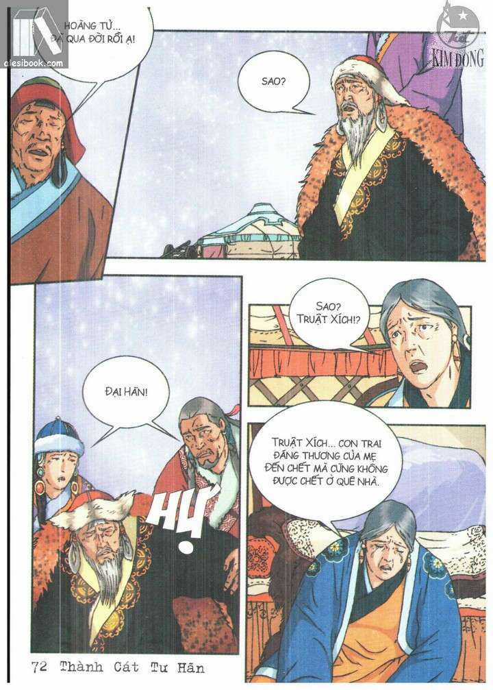 Thành Cát Tư Hãn Chapter 84 trang 7