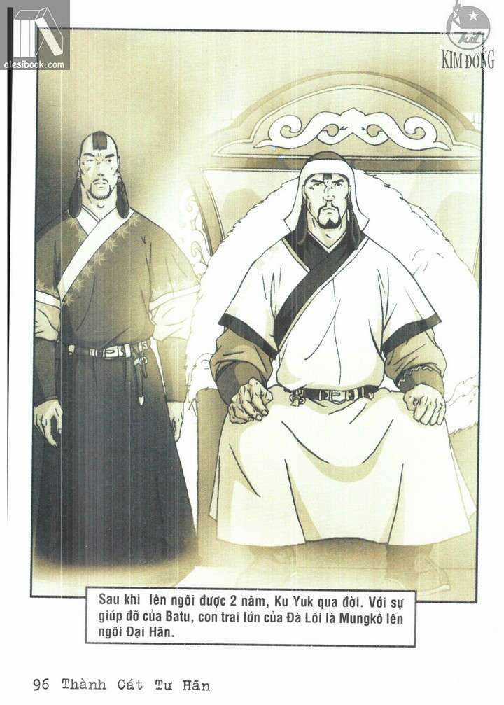 Thành Cát Tư Hãn Chapter 85 trang 13