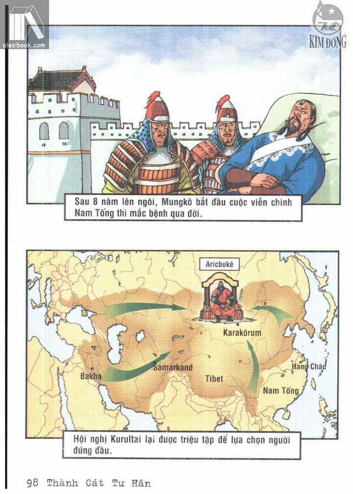 Thành Cát Tư Hãn Chapter 85 trang 15