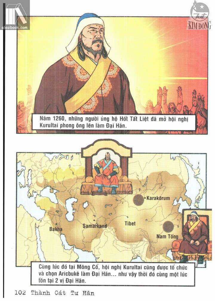 Thành Cát Tư Hãn Chapter 85 trang 19