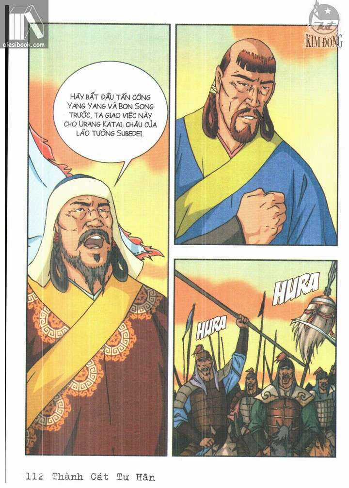 Thành Cát Tư Hãn Chapter 86 trang 7