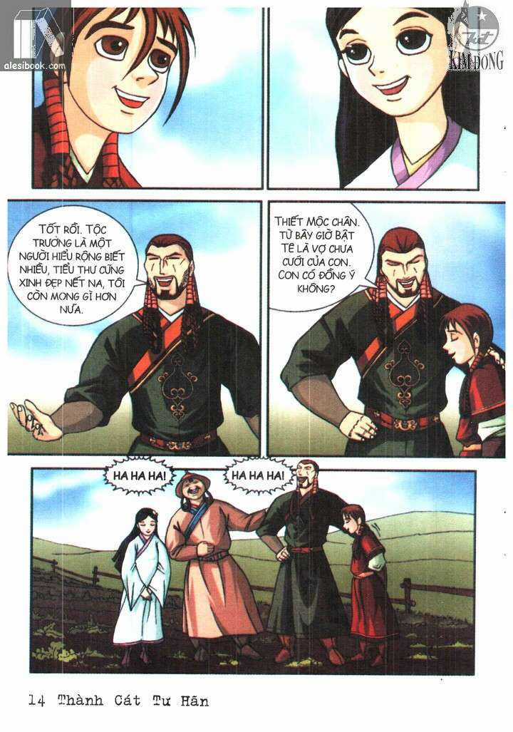 Thành Cát Tư Hãn Chapter 9 trang 11