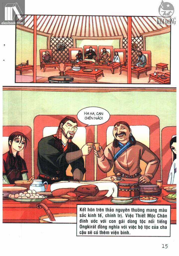 Thành Cát Tư Hãn Chapter 9 trang 12