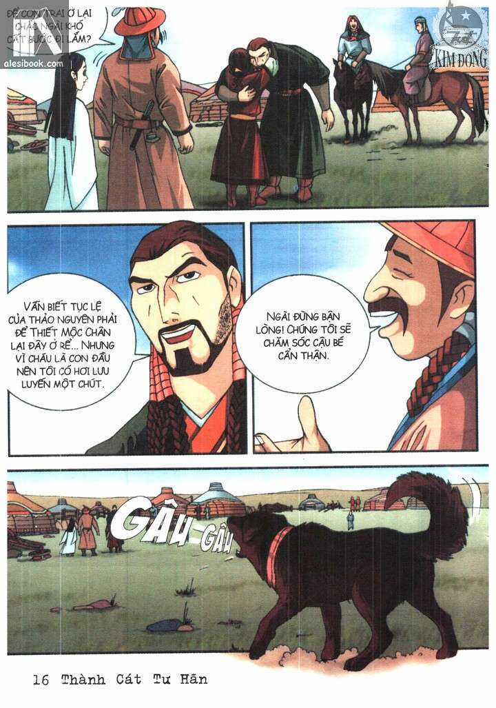 Thành Cát Tư Hãn Chapter 9 trang 13