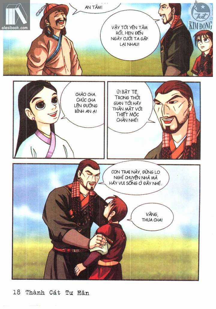 Thành Cát Tư Hãn Chapter 9 trang 15