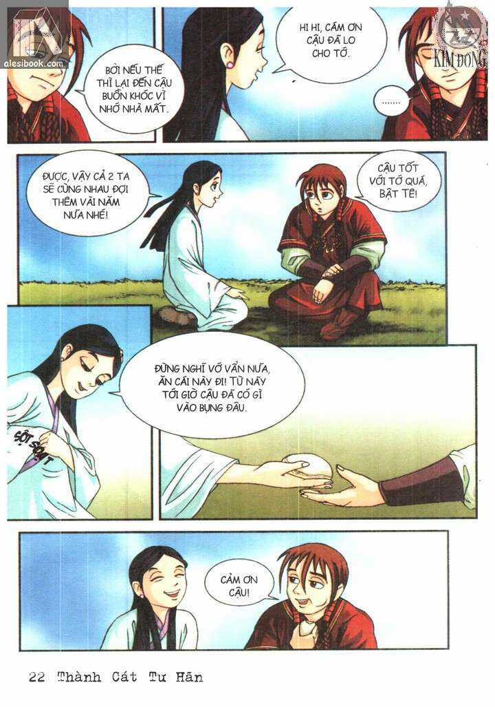 Thành Cát Tư Hãn Chapter 9 trang 19