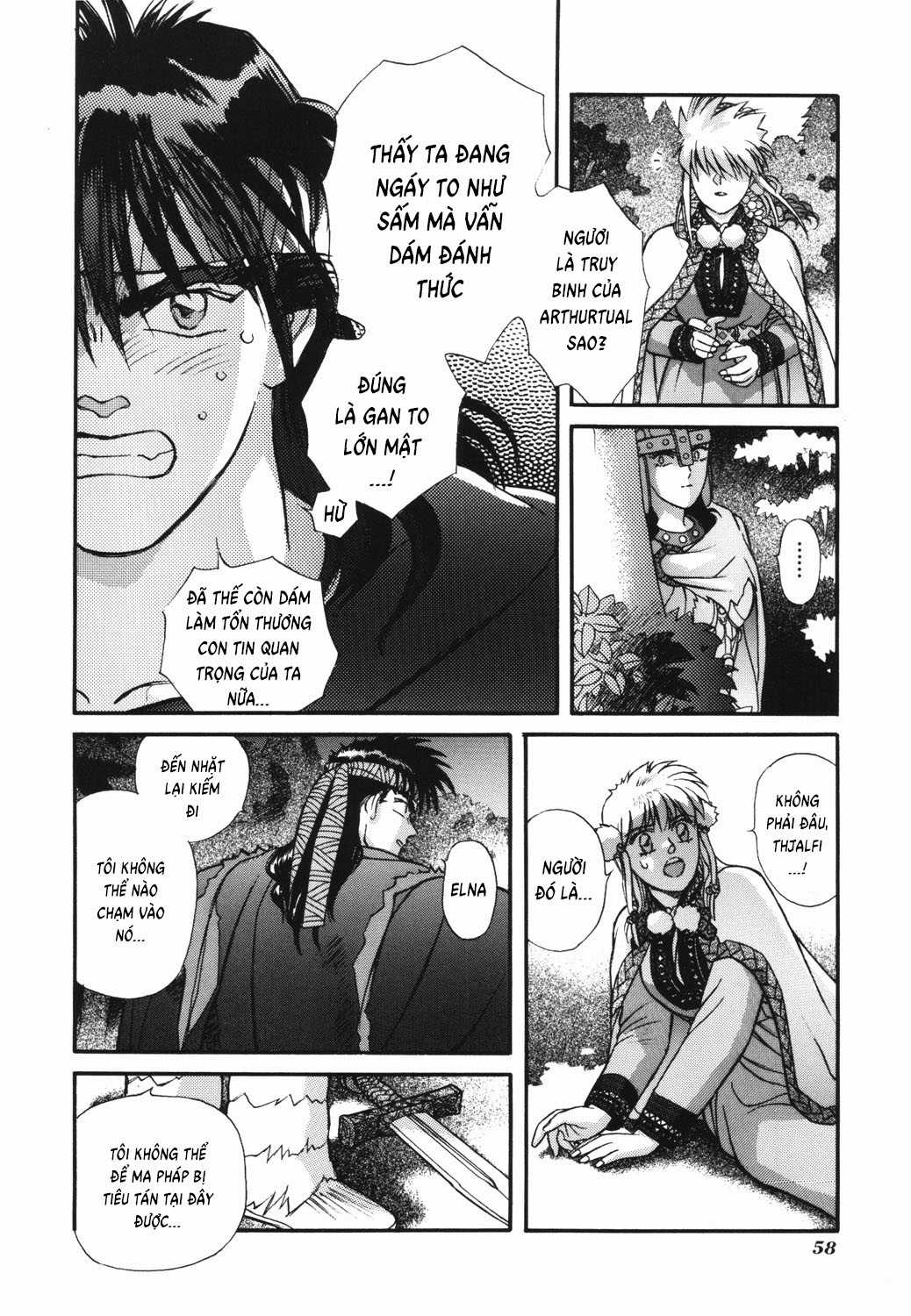 Thánh Chiến Ký Elna Saga Chapter 12 trang 17