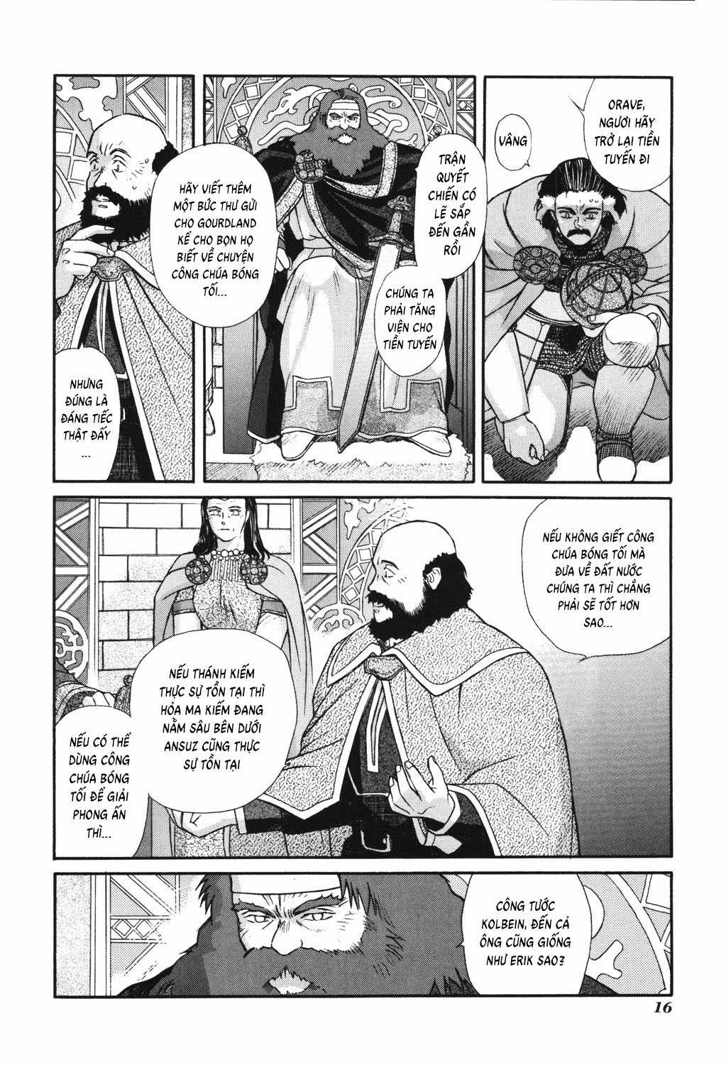 Thánh Chiến Ký Elna Saga Chapter 16 trang 9