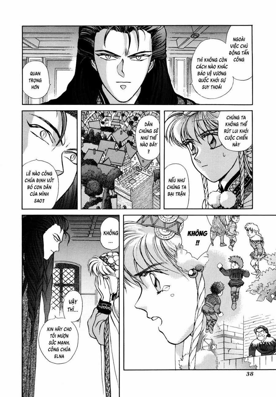 Thánh Chiến Ký Elna Saga Chương 1 trang 35